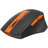 Мышь A4Tech Fstyler FG30S (серый/оранжевый) фото 2
